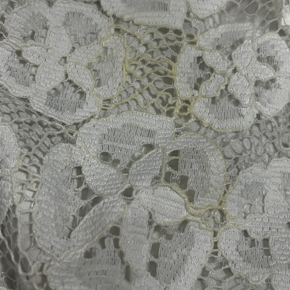 Lily Pulitzer White Lace Strapless Romper Small - Picture 5 of 8